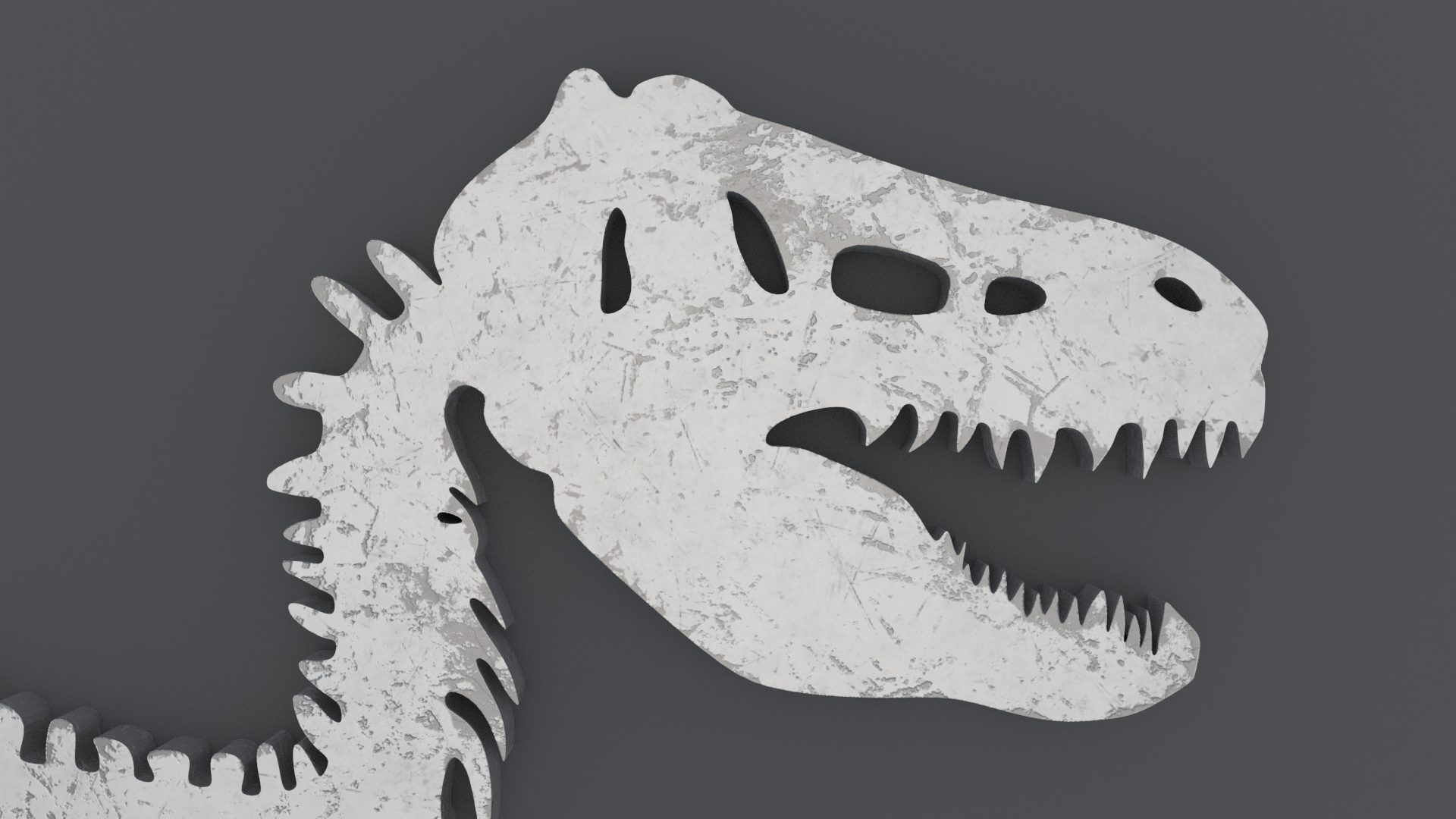 Dinosaur Skeleton - 3D Printable preview image 5